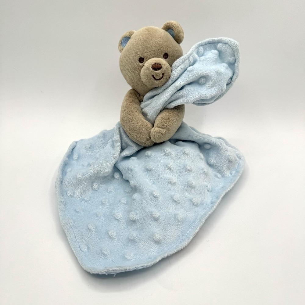 Carters Teddy Bear Baby Nubby Lovey Security Blanket Stuffed Plush Child Of Mine